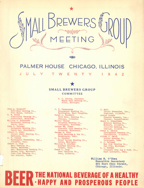 1942 Small Brewers Group