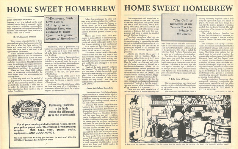 Post WWII homebrewing