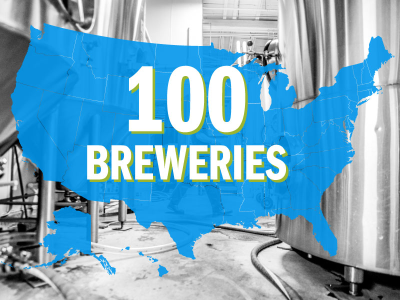 1985 100 u.s. Breweries