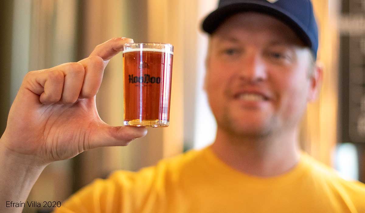 Bobby Wilken, founder of HooDoo Brewing 