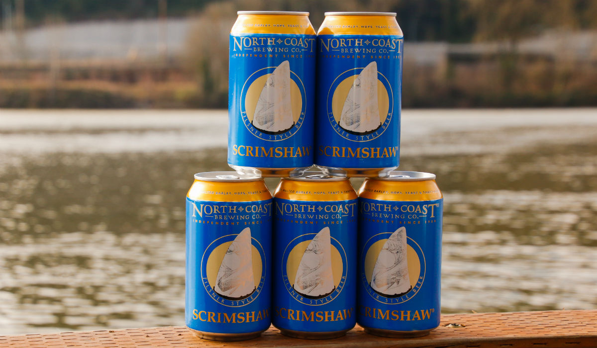 bliver nervøs Slange Reproducere North Coast Brewing Company Releases Scrimshaw as the Brewery's First-Ever  Can - CraftBeer.com