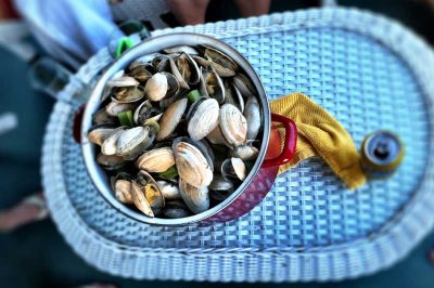 clams made with pilsner