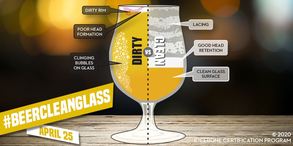 beer clean glass