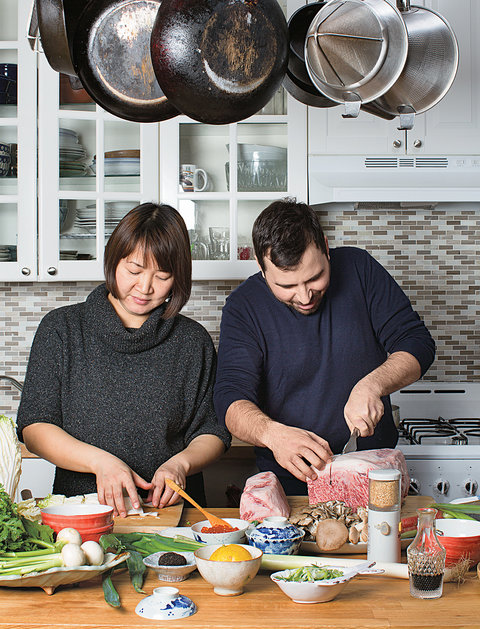 Sawako Okochi and Aaron