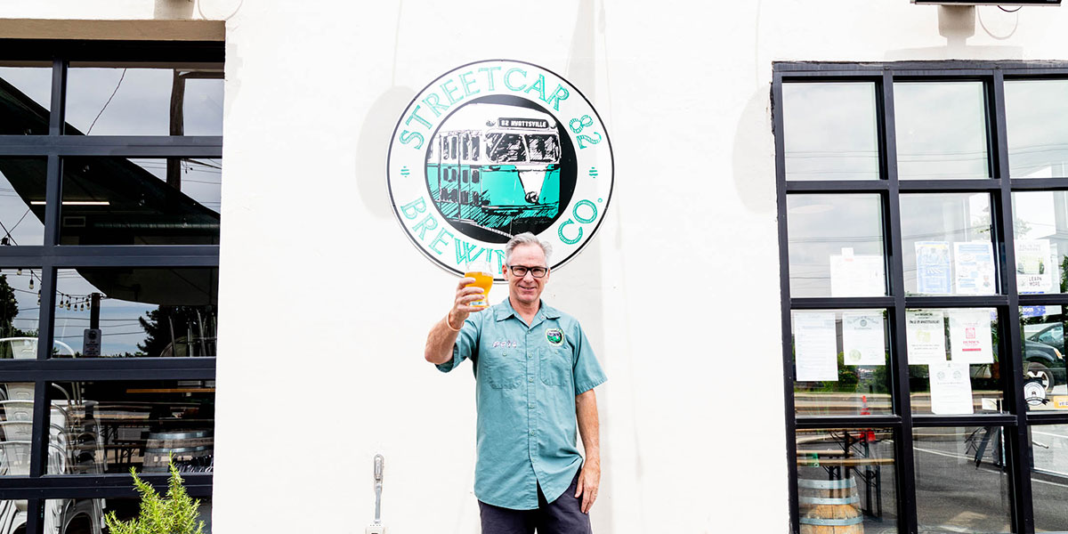 streetcar82 owner holding beer