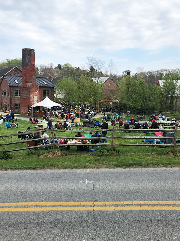 Dew Point Brewery and Outdoor Area