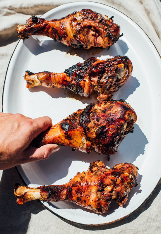 smoked turkey legs