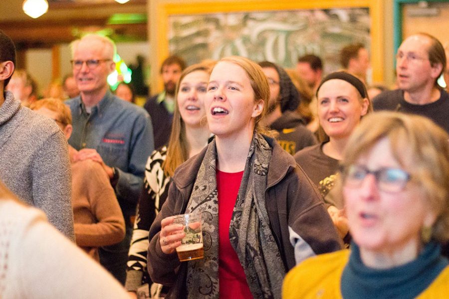 singers at beer choir