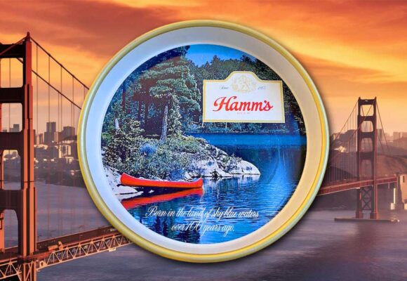San Francisco Skyline Hamms Plate
