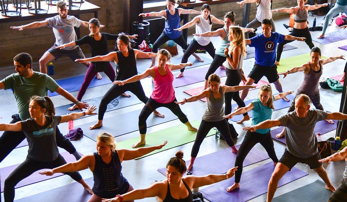 beer yoga