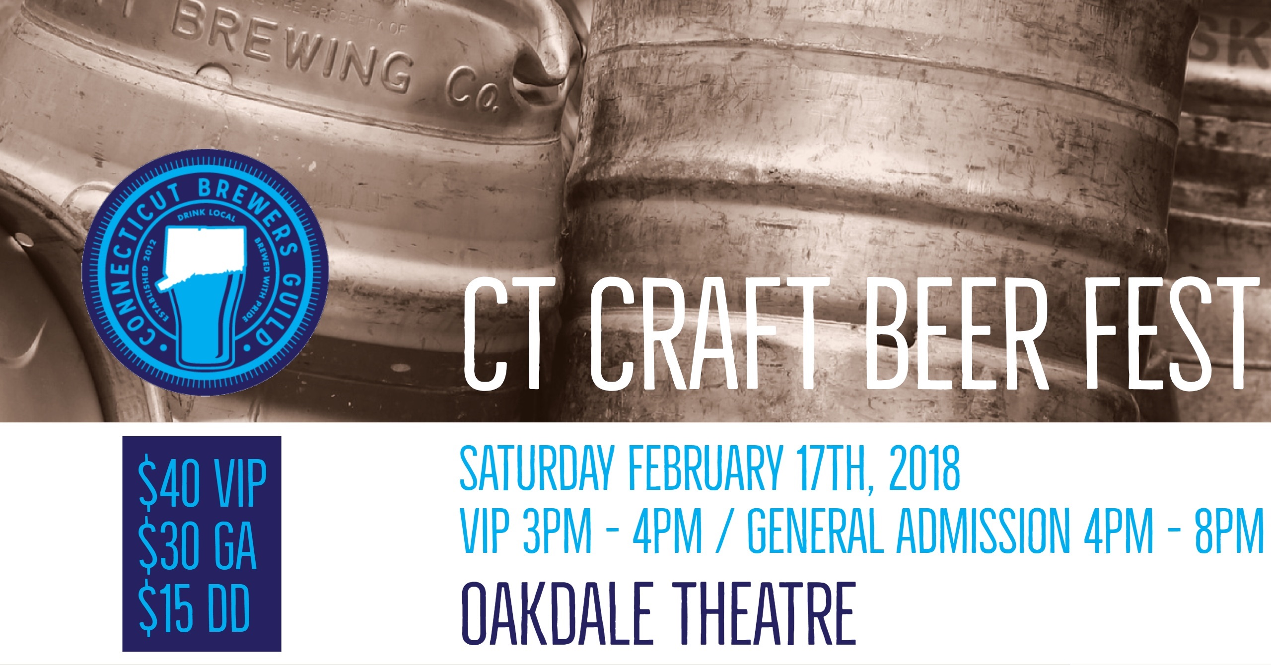 CT Brewers Guild Presents CT Craft Beer Fest This February