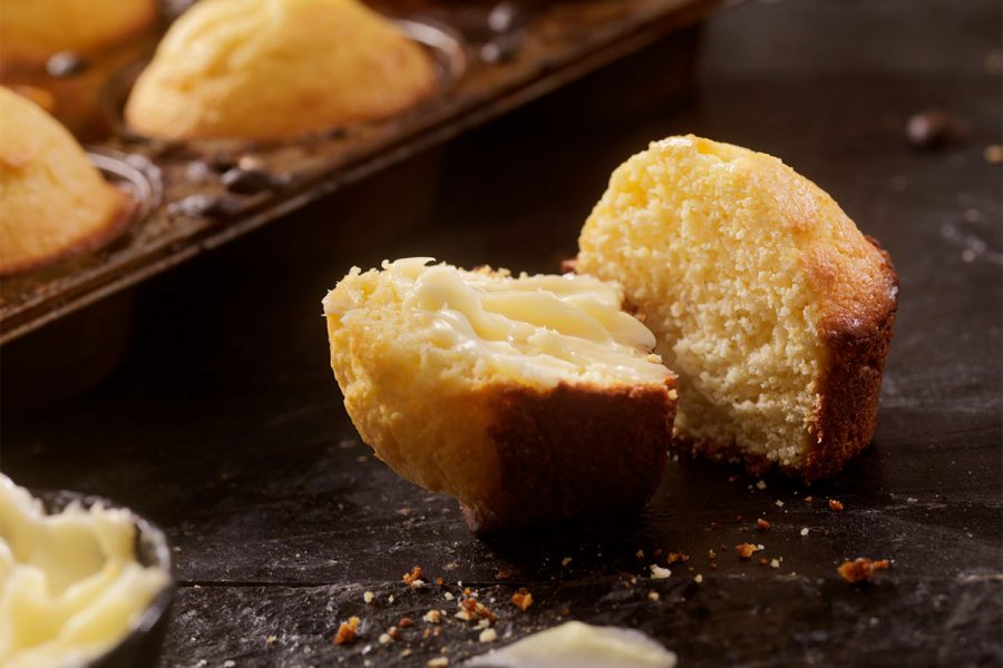Chipotle Ale Cornbread Muffins