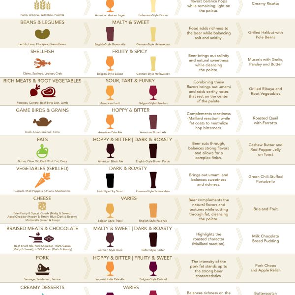Craft Beer and Food Pairing Guide