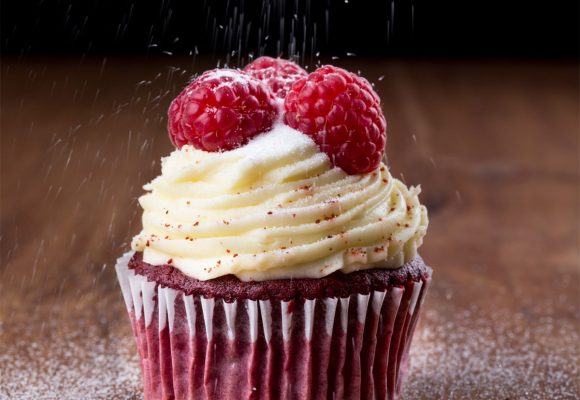 Double Chocolate Stout Red Velvet Cupcakes