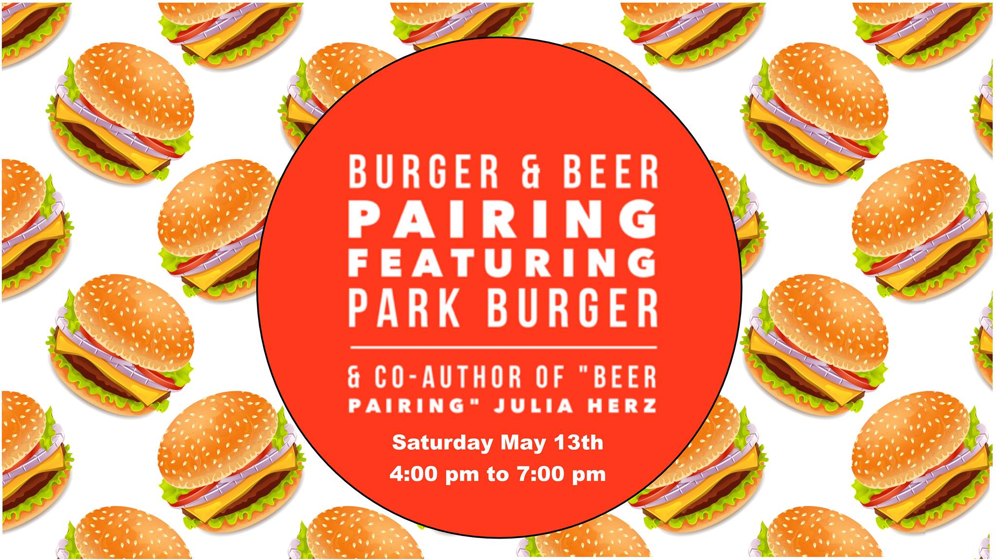 Fiction Burger and Beer Pairing