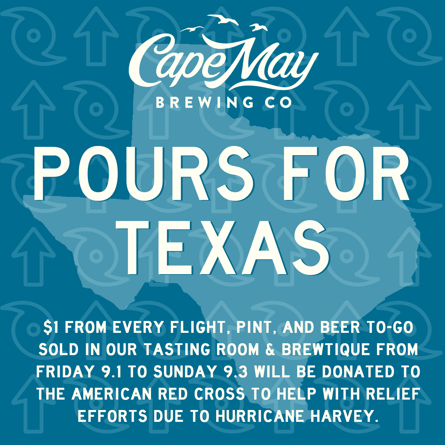 cape may brewing harvey relief