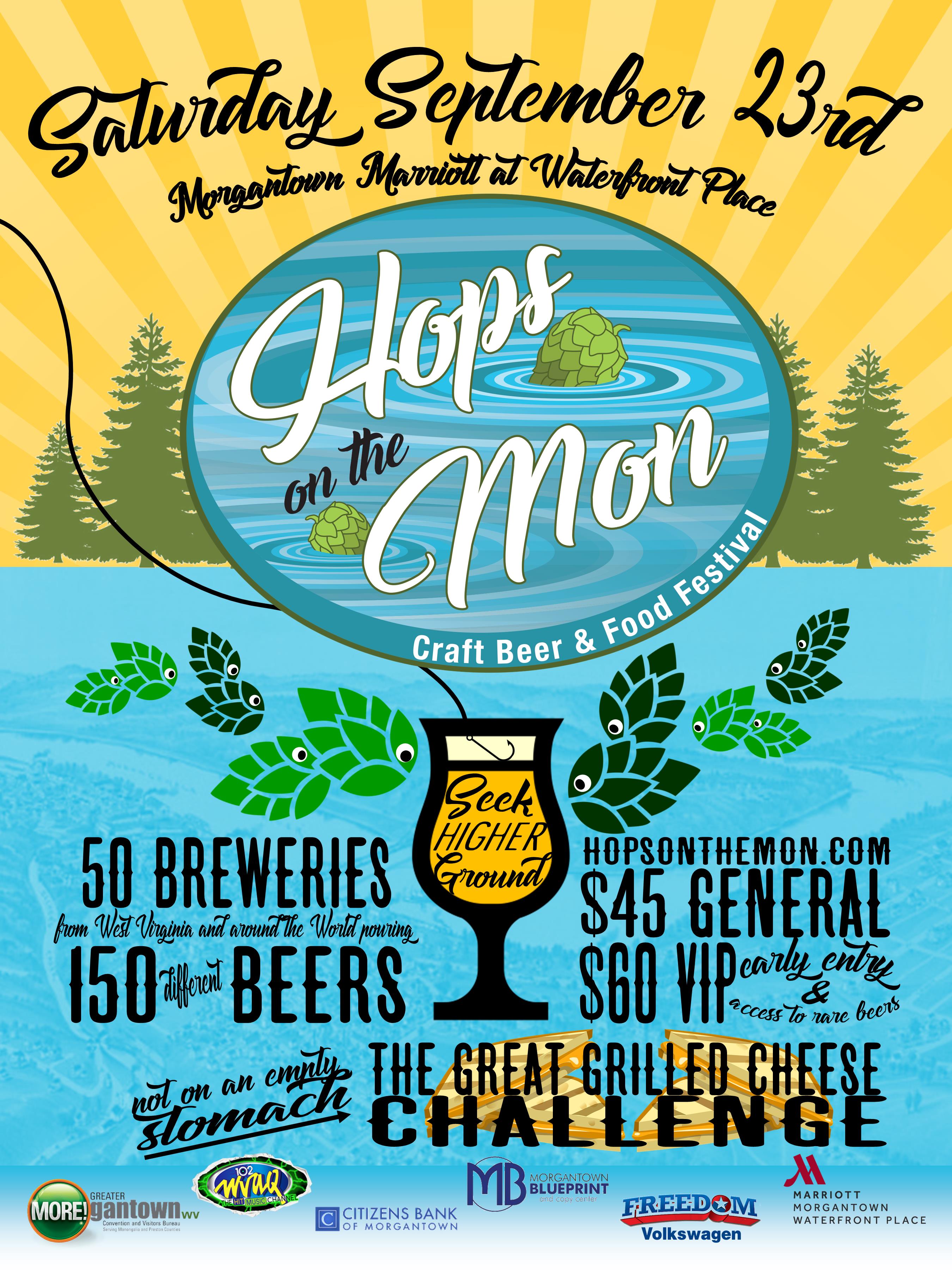 New Beer Festival, Hops on the Mon, Comes to WV