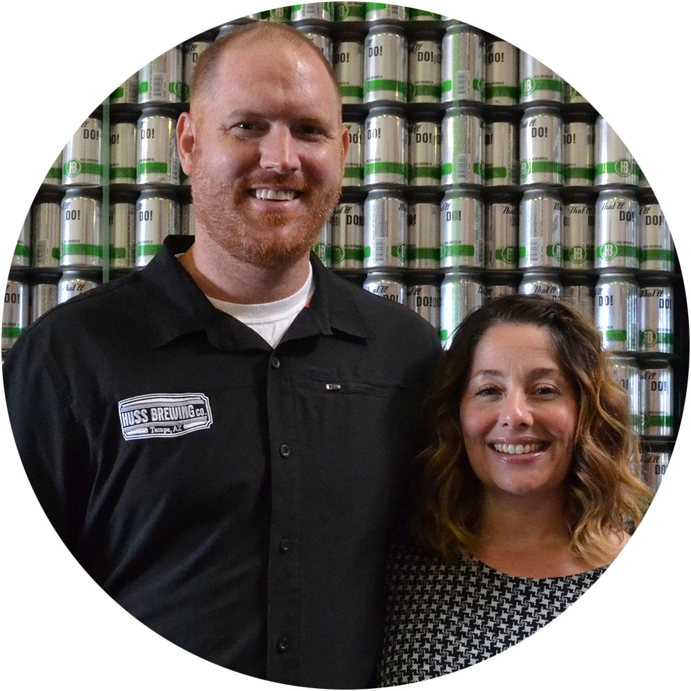 Huss Brewing Brewery Couples