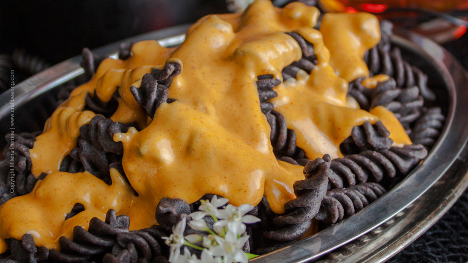 Mac and Cheese with Pumpkin Ale