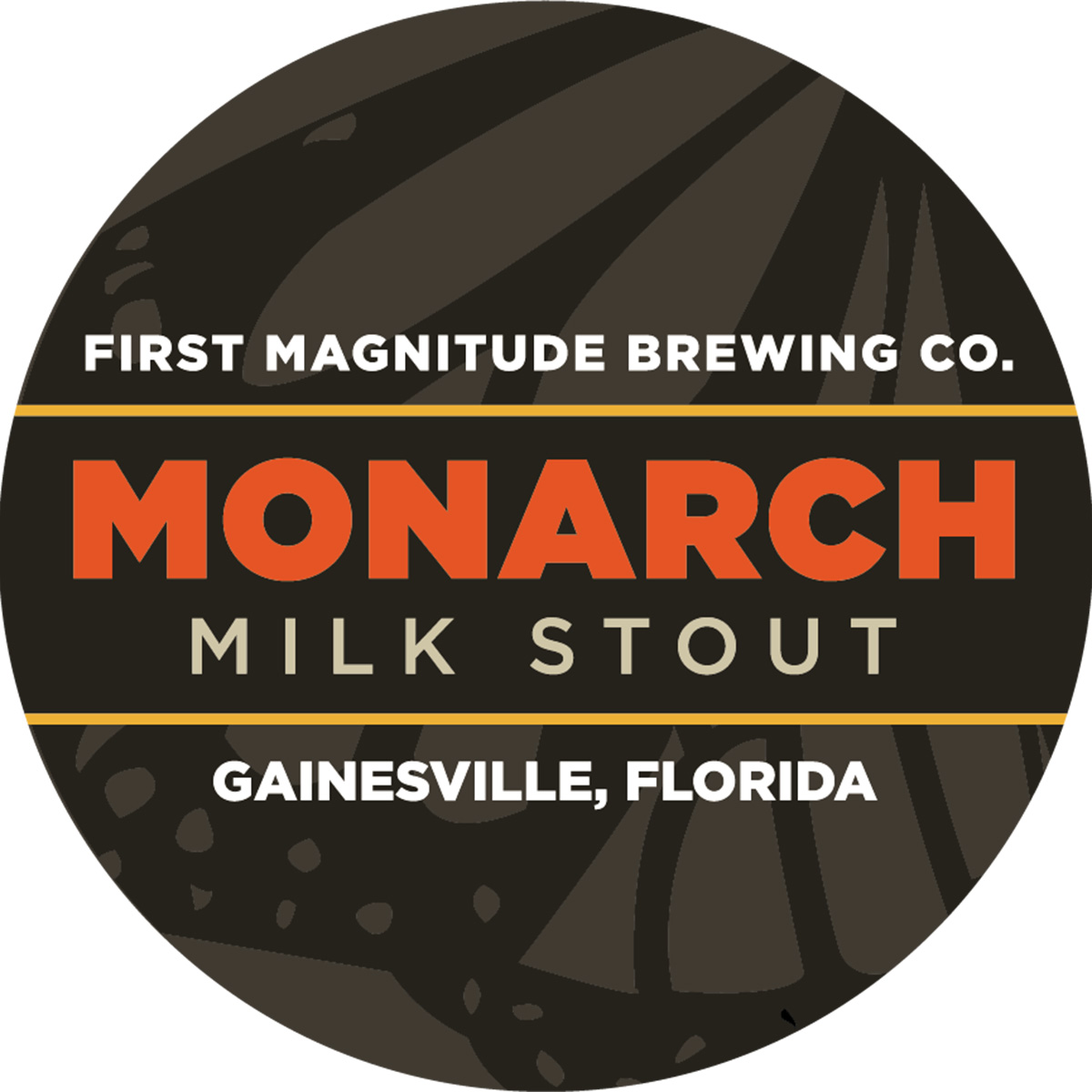 monarch milk stout butterfly beer