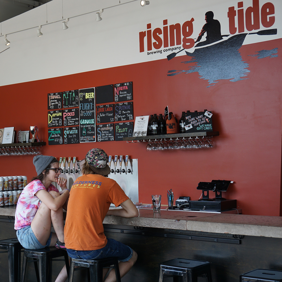 Tasting Room  Rising Tide Brewing