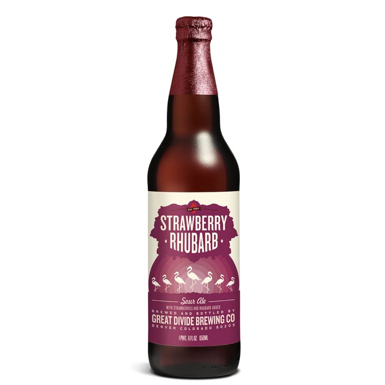 Great Divide Brewing Company Packages Strawberry Rhubarb Sour Ale