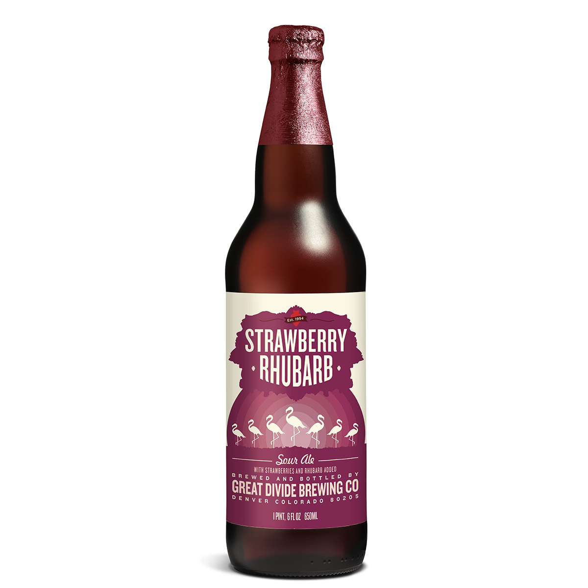 strawberry rhubarb sour ale great divide