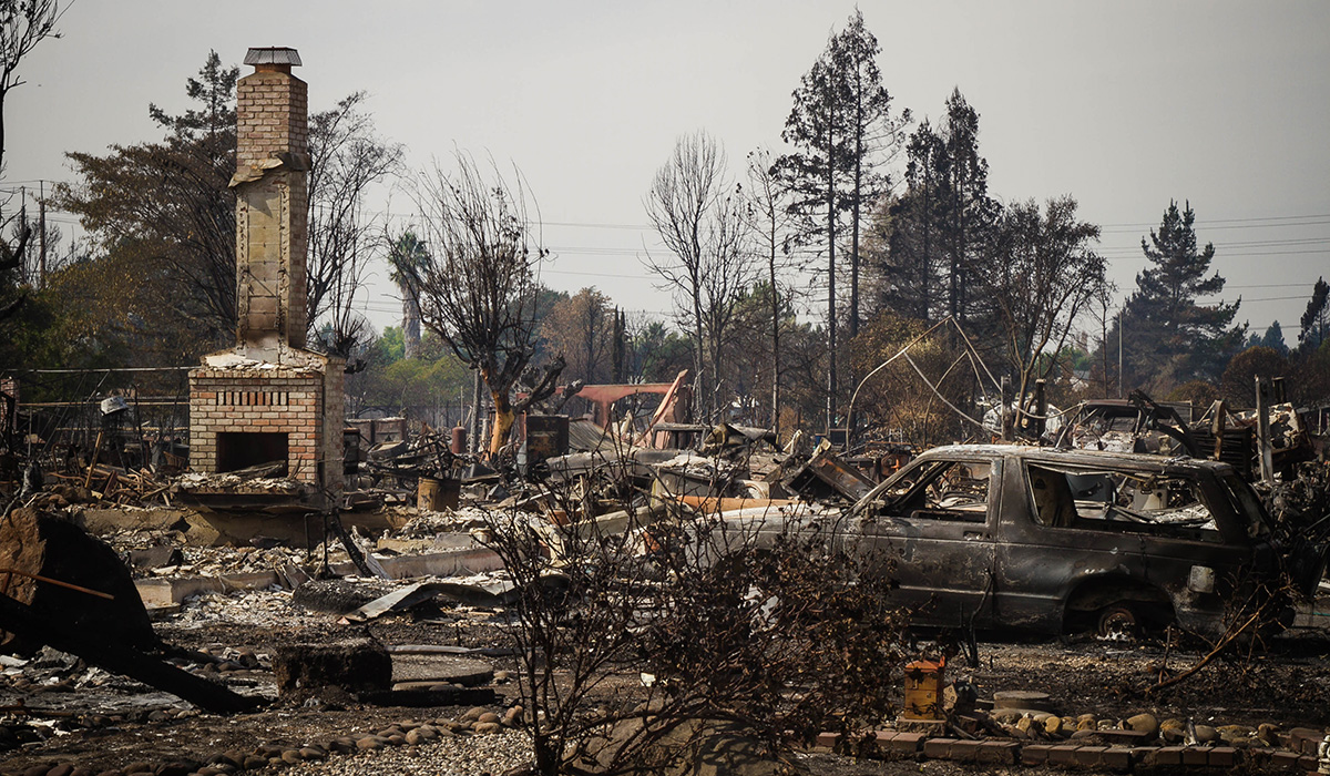 tubbs fire coffee park neighborhood wildfire