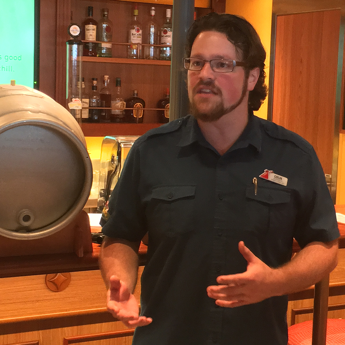 carnival vista brewer Colin Presby