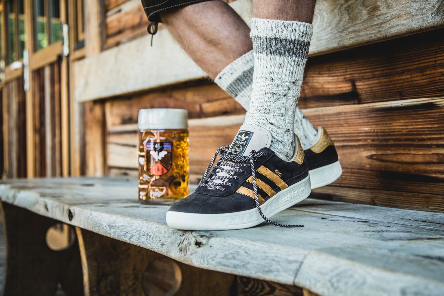 Adidas beer shoes