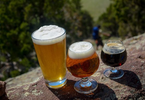 hiking beer