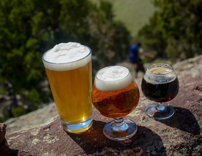 hiking beer