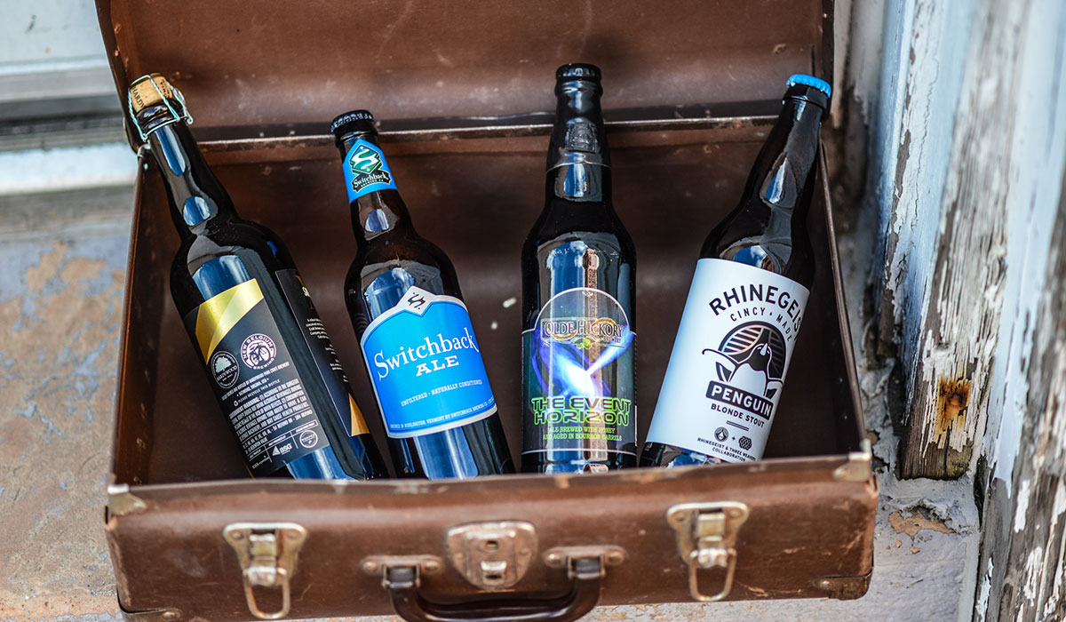 travel with beer bottles