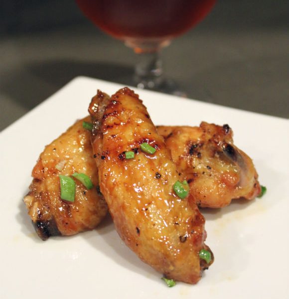 Belgian Tripel and Honey Black Pepper Chicken Wings